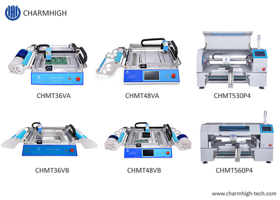 Selección de la electrónica de SMT de 6 clases y máquina de escritorio Charmhigh del lugar