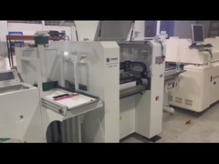 Línea media CHM-750 de SMT de 6 cabezas en la fábrica china