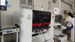 Impresora de plantillas GKG GSE SMT + Charmhigh TM08 para elegir y colocar + línea SMT JUKI