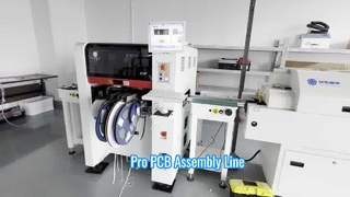 Solución de línea de ensamblaje de PCB compacta de alta gama