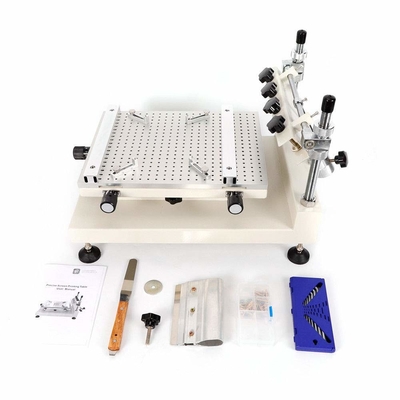 Máquina de impresión de pasta de soldadura manual de alta precisión SMT 3040