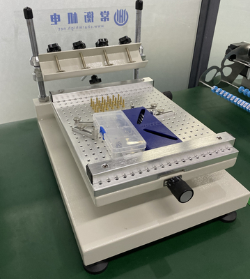 Máquina de impresión con plantillas 3040, línea de producción SMT, tabla de impresión 300 * 400mm
