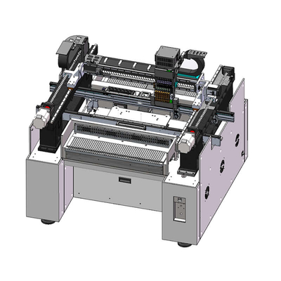Charmhigh TM08 Máquina de fabricación de PCBA Máquina de recogida y colocación SMT 8 cabezas 80 alimentadores