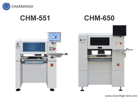 Charmhigh Alta precisión 4 cabezas SMT Selección y colocación máquina cambio automático de boquilla CPKCPK≥1.0