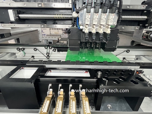Genius 4 cabezas de escritorio SMT Selección de lugar máquina con 50 alimentadores CHM-551