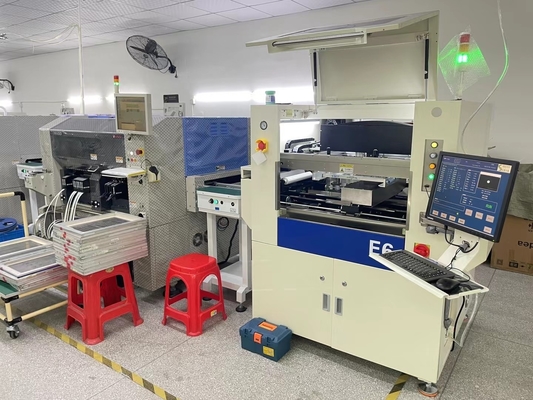 E6 Máquina de impresión de pantalla de soldadura de pasta de soldadura SMT Vison totalmente automática 600x350 mm