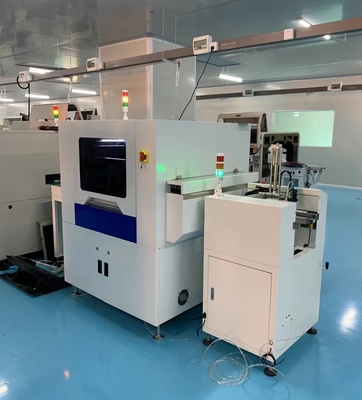 E6 Máquina de impresión de pantalla de soldadura de pasta de soldadura SMT Vison totalmente automática 600x350 mm