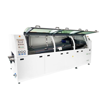 Máquina de soldadura de ondas sin plomo 250DS 300DS 350DS para la línea de producción de PCB DIP