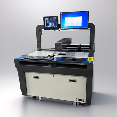 Máquina de soldadura de ondas selectivas pequeñas Control de PC industrial de cabeza única 200B