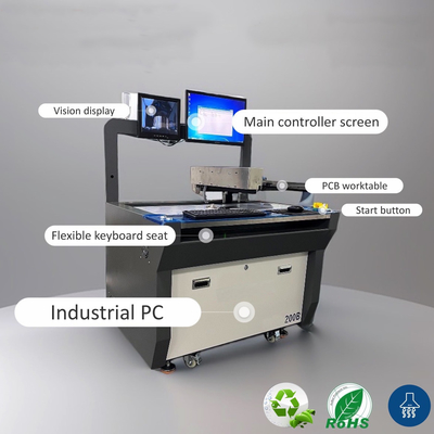 Máquina de soldadura de ondas selectivas pequeñas Control de PC industrial de cabeza única 200B
