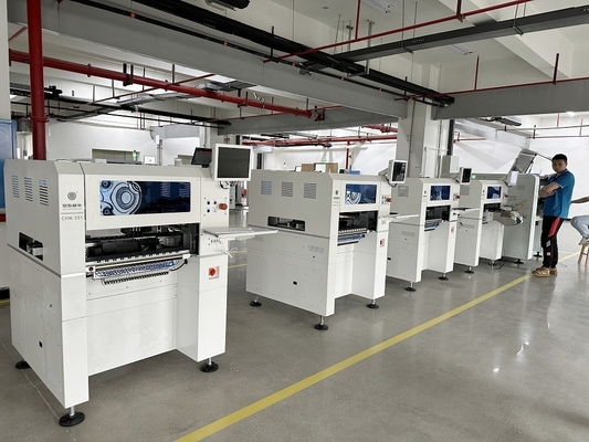 Máquina de recogida y colocación SMD de PCB universal totalmente automática con base CHM-551