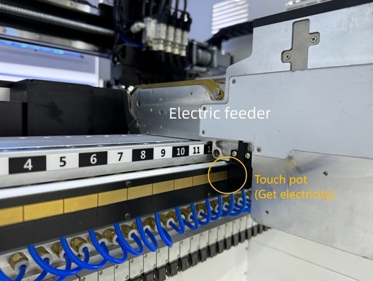 El alimentador eléctrico y el alimentador neumático de Yamaha para CHM-551, CHM-650 Pick and Place Machine