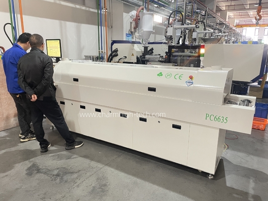 Horno de reflujo libre de plomo de 6 zonas de temperatura totalmente automático 2200*350mm Máquina de calefacción de control de PC