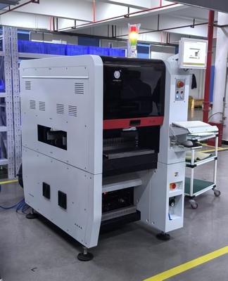 Nuevo diseño estrecho de alta precisión TC06 módulo SMT pick and place máquina 6 cabezas soporte 01005