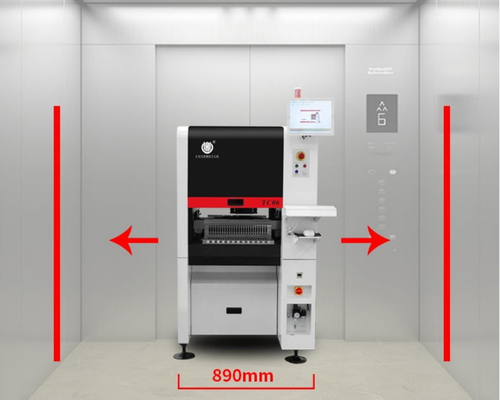 Máquina de recogida y colocación SMD industrial compacta TC06 Montador de chips para la línea de ensamblaje de PCB