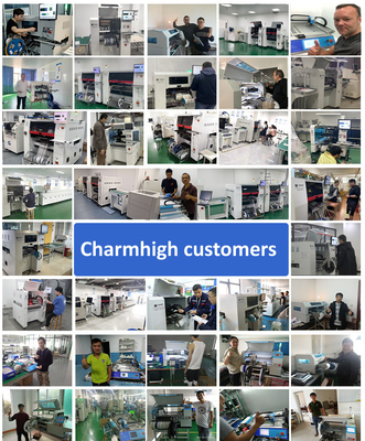 Charmhigh 2025 Todos los modelos 10 Tipos de SMT Pick and Place Machine 2,4,6,8,10, 20 cabezas Fabricación de PCBA