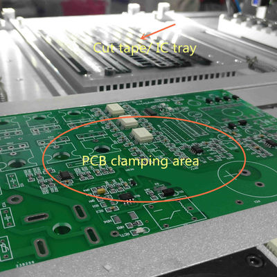 Alimentadores todos de CHMT48VB 58pcs en una máquina de escritorio de SMT de la máquina de la selección y del lugar de Charmhigh de la máquina pequeña