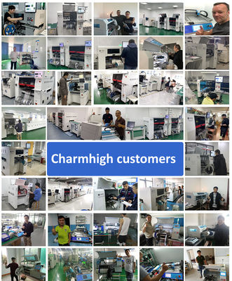 La mesa SMT de Charmhigh escoge y creación de un prototipo de la producción de lote de la máquina del lugar pequeña que investiga la enseñanza