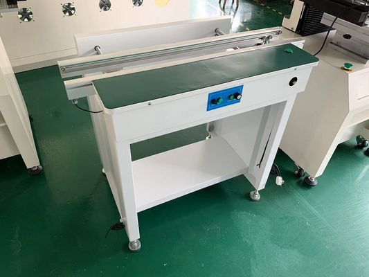 Transporte SMT Transporte de manipulación de PCB con 0,5/0,6/0,7/1,0/1,2 m longitud velocidad ajustable 0-8000 mm/min y ancho de carril 50 mm-350 mm