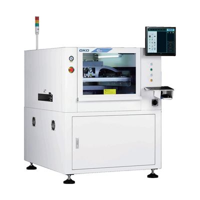 Impresora de plantillas SMT totalmente automática GKG GSE, impresora de pasta de soldadura para serigrafía 400*340mm