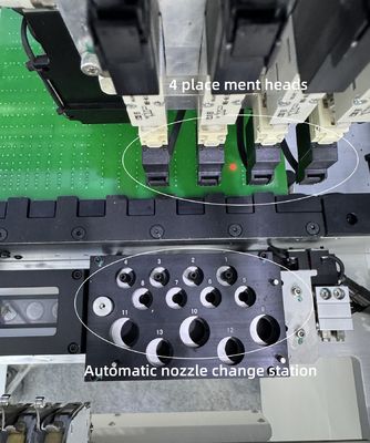 Línea de producción SMT pequeña de alta precisión 3040 Impresora de plantillas CHM-551 SMT Montador de chips Horno de reflujo T961