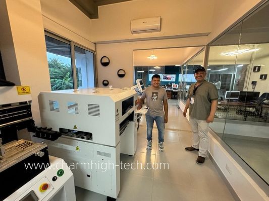 Impresora de pasta de soldadura Semi Automática 3250, CHM-551 Máquina de selección de lugar, horno de reflujo 830