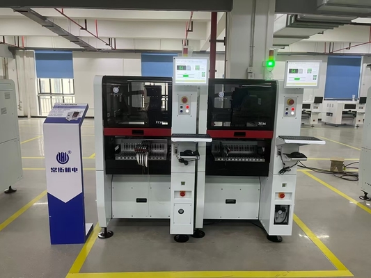 La selección de SMT de 6 cabezas y la boca auto de la máquina CHM-750 del lugar cambian 0201 perfectos