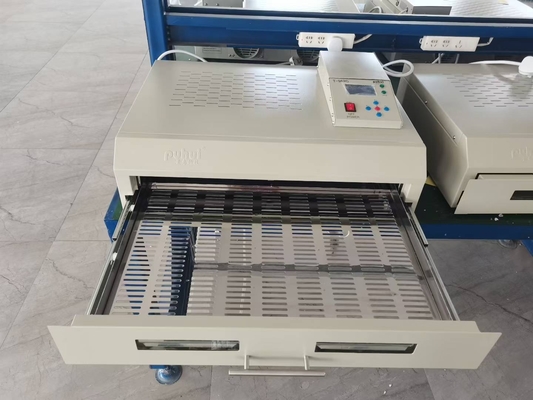 Horno de Refusión SMT T962C de Área de Soldadura Grande, Calentador Infrarrojo de IC de 2500w, Máquina de Soldadura por Refusión LED