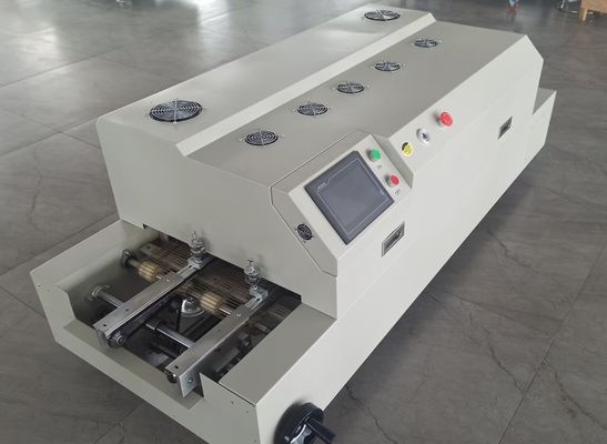 T981 Horno de reflujo de la cadena de banco sin plomo de 8 zonas BGA soldadura de PCB de doble cara