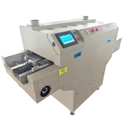 T981 Horno de reflujo de pequeña cadena para pequeñas líneas SMT BGA soldadura infrarroja y aire caliente