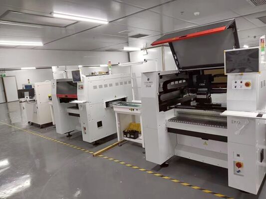 Línea de ensamblaje SMT grande de alto volumen Soluciones SMT para fabricación de PCBA