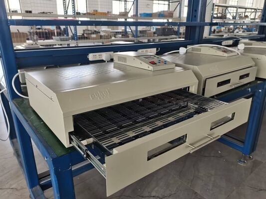 Línea SMT pequeña de alta precisión con 3040 Impresora CHM-551 Montador T961 Horno