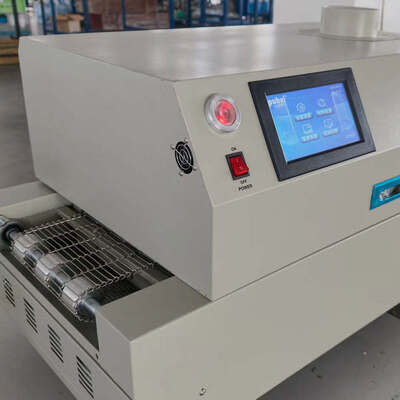 Horno de reflujo de escritorio T961 con transportador 730*230mm 6 zonas de temperatura 3.5KW Máquina de soldadura
