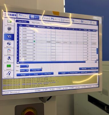 Máquina de recogida y colocación SMD de PCB universal totalmente automática con base CHM-551