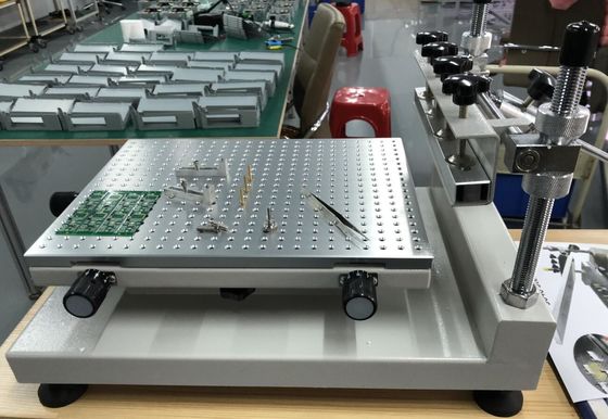Máquina de impresión de pasta de soldadura manual de alta precisión SMT 3040