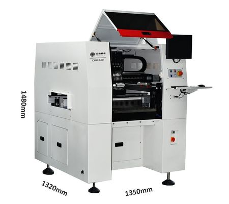 Máquina de recogida y colocación SMT totalmente automática de 6 cabezas 60 alimentadores TM06 CPK≥1.0