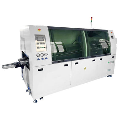 Máquina de soldadura por ola sin plomo 250DS 300DS 350DS con transporte automático para línea de producción de PCB DIP