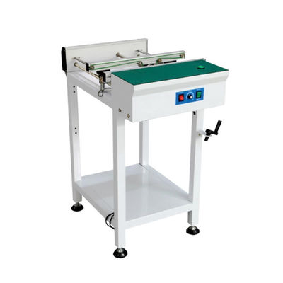 Transporte SMT Transporte de manipulación de PCB con 0,5/0,6/0,7/1,0/1,2 m longitud velocidad ajustable 0-8000 mm/min y ancho de carril 50 mm-350 mm