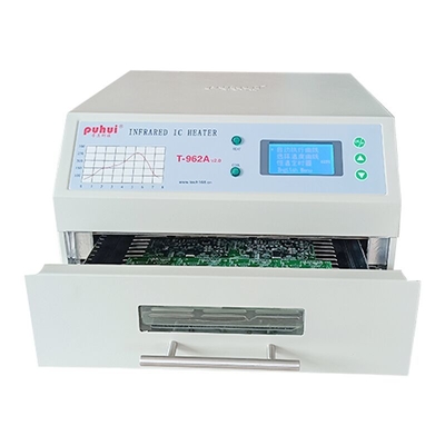 T962A con el horno 300*320m m 1500w IC Heater Infrared Soldering Station del flujo de Benchtop del extractor